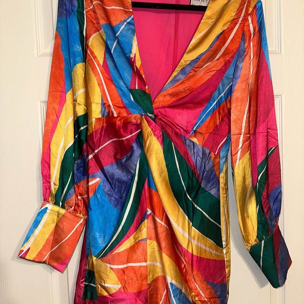 Runaway the Label Mini Multicolor Dress